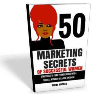 50 marketing secrets of successful women - book cover