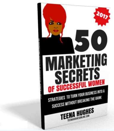 Large 3D Book Cover 50 Marketing Secrets