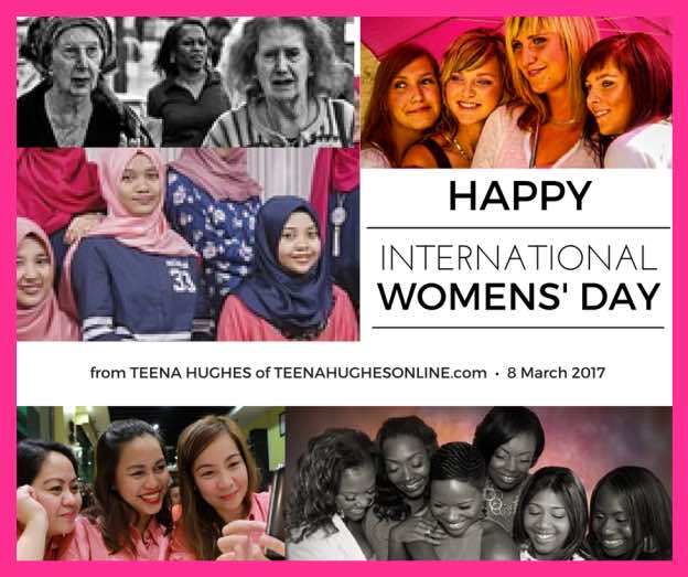 Happy International Women's Day! from Teena Hughes