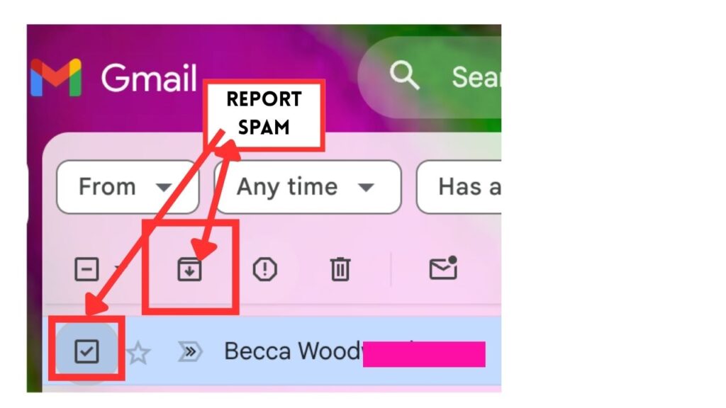 Email Scams Targetting Authors In Gmail, Report Scams - like this