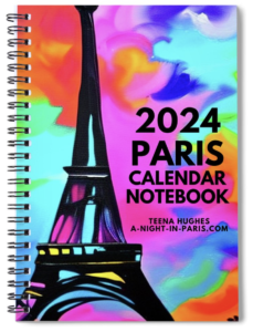 2024 Paris Calendar Notebook