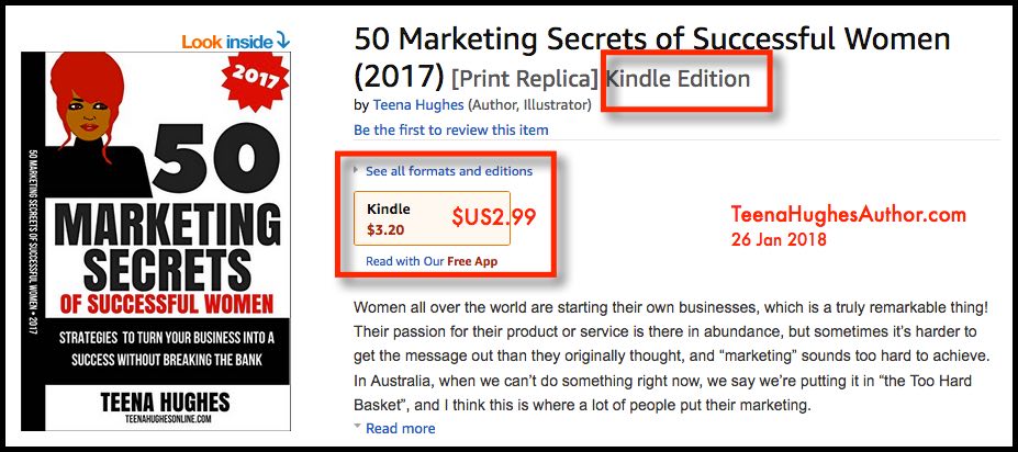 The Kindle Version of 50 Marketing secrets by is now available